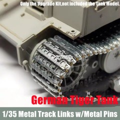 1/35 German Tiger I Early/Mid/Late Strumtiger Tank Lead-Tin Alloy Track Links