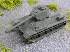 Roco Minitanks Painted WWII Russian T-34/85 Medium Tank Lot#9338B©