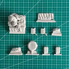 1/35 Scale Die-Cast Resin Model Assembled Kit German Special Vehicle Type 82 …