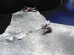 1/35 Scale Military Diorama Base Terrain Display Model Soldiers Figures Diecast