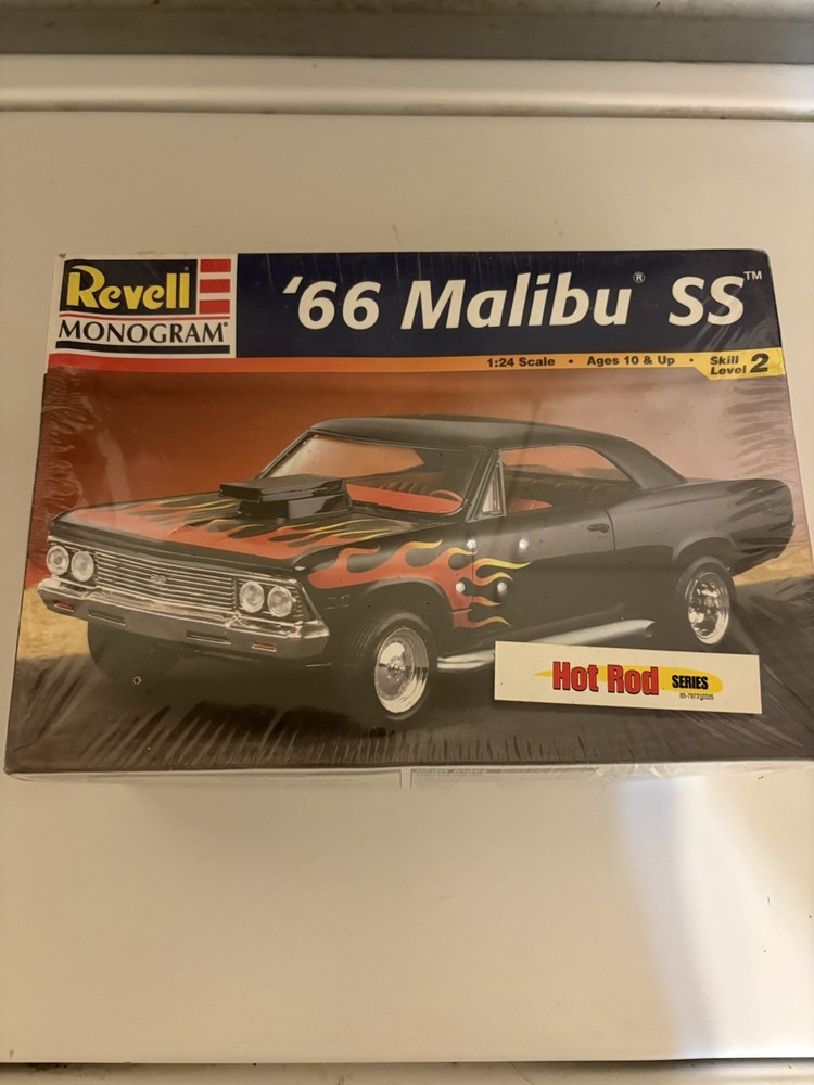 Revell ‘66 Malibu SS. Factory Sealed. Excellent Condition.