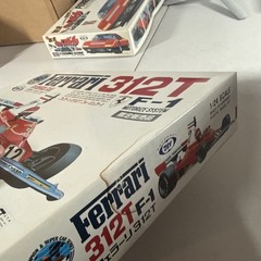 Vintage Nichimo Ferrari 312T F-1 1/24 Motorized Model Kit Original Tape Seal