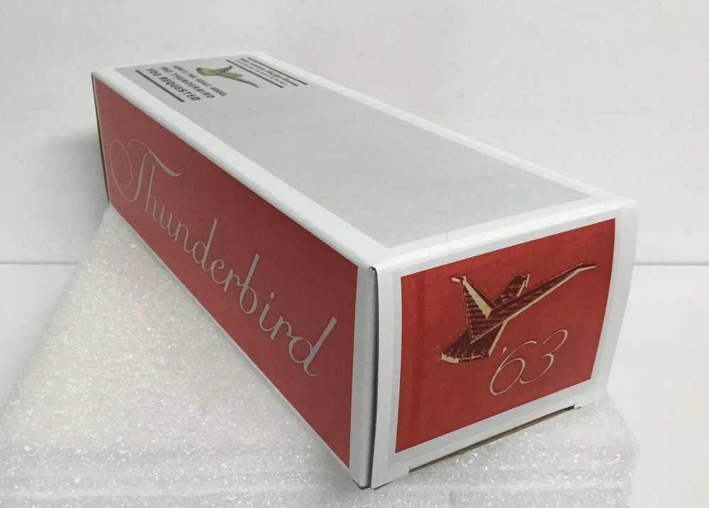 New 1963 Ford Thunderbird Dealer Promo Model REPLICA BOX ONLY..NO CAR
