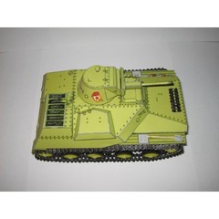 OREL 022 – 1/25 Paper model kit Military armor Tank Т-30 scale set