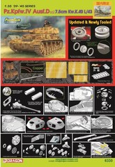 Dragon 1/35 6330+6538 Pz.Kpfw. IV Ausf. D mit 7.5cm Kw.K.40 L/43 Premium Bonus