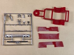 OPEN BOX MPC 1:25 Scale Model Kit RAMCHARGERS DRAGSTER TRANSPORT TRUCK 710-300