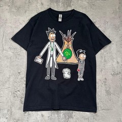 Rick and Morty Parody Animation Graphic T-Shirt Size M