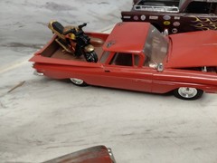 Model Junkyard/parts Plastic , Nice Custom Race Car Lot Of 4 Pickup ,elcamino