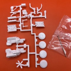 1969 Torino Cobra AMT 428 Engine Trans Intake Metal Axle Model Parts 1:25 New 9
