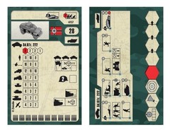 1/100 German Light Armored Car Sd.kfz.222 Zvezda 6157 Model kit (Art of Tactic)