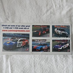Salvino’s JR Models Joey Logano 2023 Ford Mustang NASCAR 1:24 Model Kit