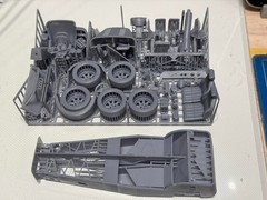 1/24 Super Seven Easy kit Item LFM#09 LAKE FRONT MODEL From Japan
