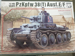 Panda 1/16 German WWII Panzer Pz.Kpfw.38(t) Ausf E/F Tank US Seller