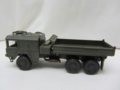 ROCO MINITANKS DBGM #295 Bundeswehr German Army MAN 4530 7 Ton Dump Truck Kipper