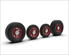 1:64 Vintage Wires 21″ on Big and Little Tires