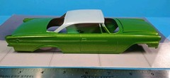 vtg Johan 1962 Chrysler 300 1/25 Model parts Body w/ Hood