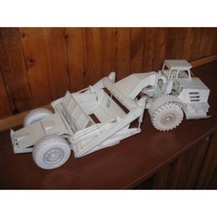 OREL 273 1/25 One-axle tow-truck МоAZ-546P USSR, 1973 Paper model kit