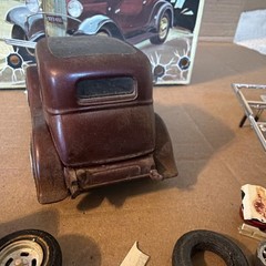 AMT RARE ORGINAL ISSUE BONNIE & CLYDE 1932 FORD VICTORIA KIT 1/25 Needs Finishin