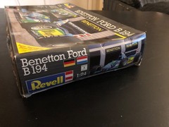 REVELL BENETTON B194 FORMULA ONE MODEL KIT FACTORY SEALED 1/24 SCALE