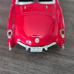 Maisto 1957 Chevrolet Corvette Red Fuel Injection Diecast Model Car 1/24 7in