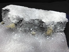 1/35 Scale Military Diorama Base Terrain Display Model Soldiers Figures Diecast
