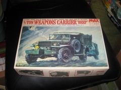 MIB 3/4-Ton Weapons Carrier “Beep” by Max in 1/35 scale from 1970s
