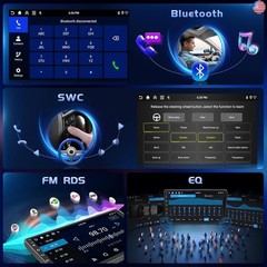 4GB+128GB Car Radio for Toy?ta Ca?ry 2006-2011,9” Incell Touchscreen Car