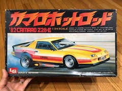 CHEVROLET 1982 CAMARO Z28 E HOT ROD 1/24 MODEL KIT LS VINTAGE