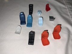 Lot Of Vintage Plastic Model Kit Car Project Junk Yard Salvage Parts Car Seats