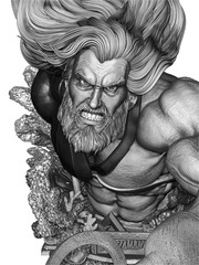 Aquaman Bust model kit unassembled unpainted see Description
