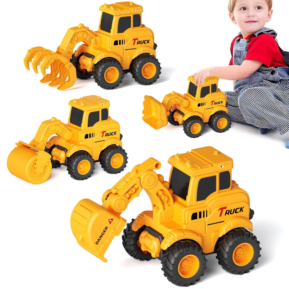 Olbyefly Construction Toys for 2 3 4 5 6 + Year Old 7.8 x 3.7 x 4.7 inches