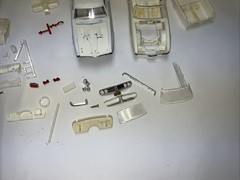 AMT 1:25 Firebird 400 Started Parts Model Kit 5768-200 As Is