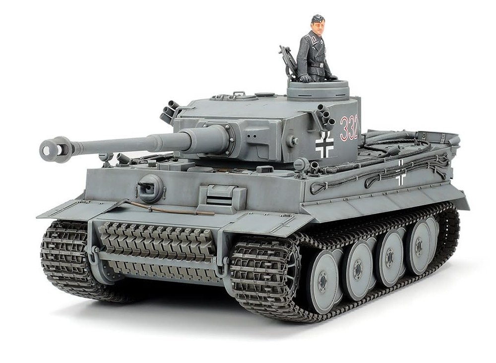 Tamiya 1/35 Military Miniature No.216 German Army Heavy Tank Tiger I Early Type