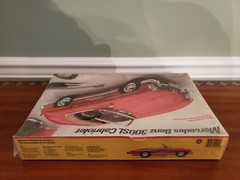 TESTORS ITALERI MERCEDES BENZ 300SL CABRIOLET 1:24 SCALE MODEL KIT- SEALED BOX
