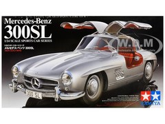 MODEL KIT MERCEDES-BENZ 300SL GULLWING 1/24 SCALE MODEL CAR BY TAMIYA TAM-24338