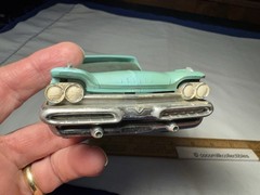 Vintage 1959 Promo Chrysler DeSoto Fireflite Friction Jo-Han Models Aqua Color