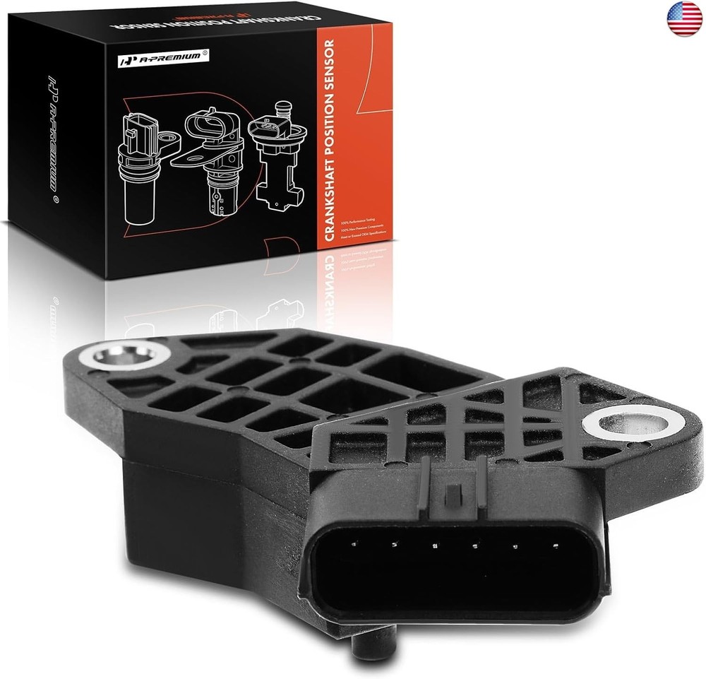 A-Premium Engine Crankshaft Position Sensor Compatible with Acura MDX 03-09, RL