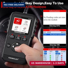 KINGBOLEN YA200 OBD2 Scanner, Car OBD2 Code Reader Check Engine Light, Car Scann