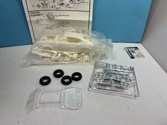 1/25 JO-HAN 1970 OLDSMOBILE 442 HARDTOP WHITE RED LINE TIRES MODEL KIT OPEN 3 B2