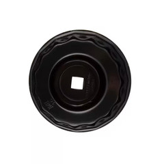 75/77 Mm X 15 Flute Oil Filter Cap Wrench in Black