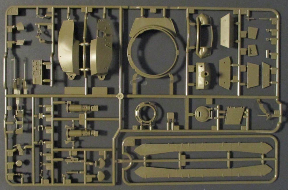 TAMIYA 1/35th Scale M24 Chaffee – Parts Tree D from Kit No. 35391