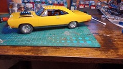 Assembled Model Kit 1969 GTX 1:25 Scale ITS A GREAT LOOKING BUILD AMT