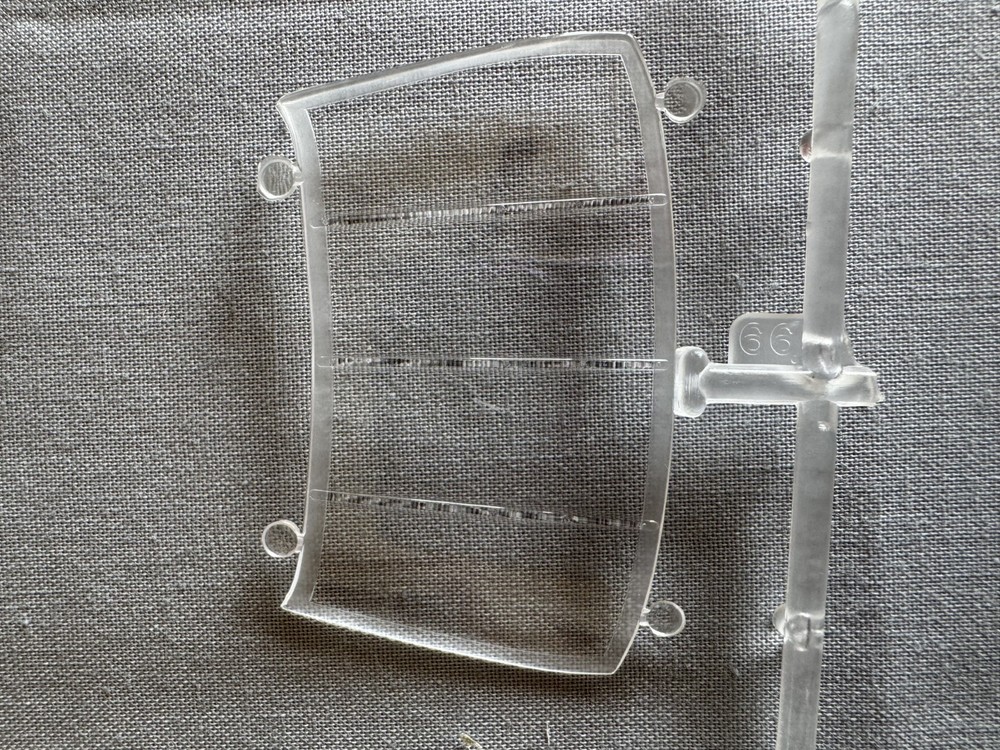Monogram 2942 Maxwell House T-Bird Stock Car Parts Bash Clear Rear Window #66