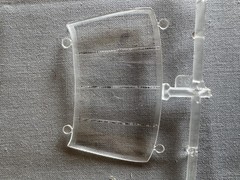 Monogram 2942 Maxwell House T-Bird Stock Car Parts Bash Clear Rear Window #66