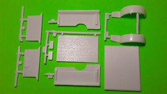 AMT 1940 Willys Pickup Truck Gasser 1/25 Bed Box Woodgrain Tonneau Cover Fenders