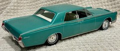 Vintage 1968 AMT Annual Screw Chassis 1968 Lincoln Continental. Old Build. Offer
