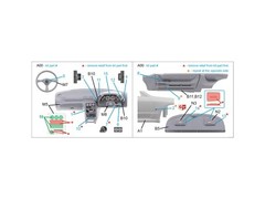 Quinta Studios 1/24 Nissan Skyline GT-R R32 3D Interior Colored Decal (Hasegawa)