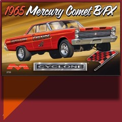 MOEBIUS MODELS 2755 1/25 1965 MERCURY COMET CYCLONE 289ci B/FX ENGINE MODEL KIT