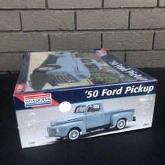 Monogram ’50 Ford Pickup 1:25 Scale Model Kit Model #2457 Sealed, Slight Bend