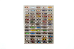 Mascar Ultima 65 Open Car Display Case Compatible with 1/64th Scale die-cast car